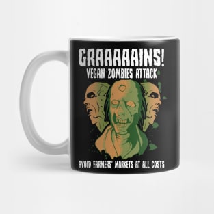 Vegan Zombies Humor Mug